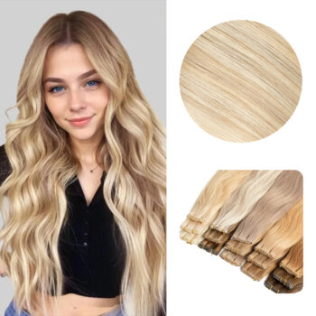 Weft sew in Hair Extensions, #8/613