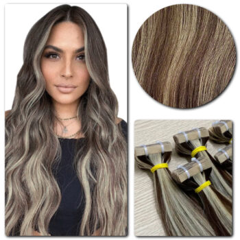 Tape in Hair Extensions, #4/613