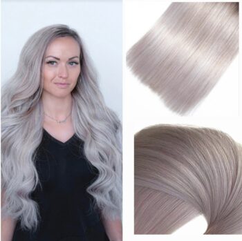 Keratin in Hair Extensions, #ash-silver