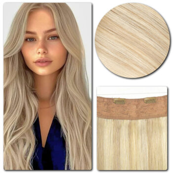 Clip in Hair Extensions, #8/613