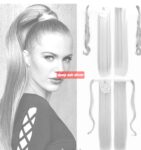 #deep-ash-gray Ponytail Human